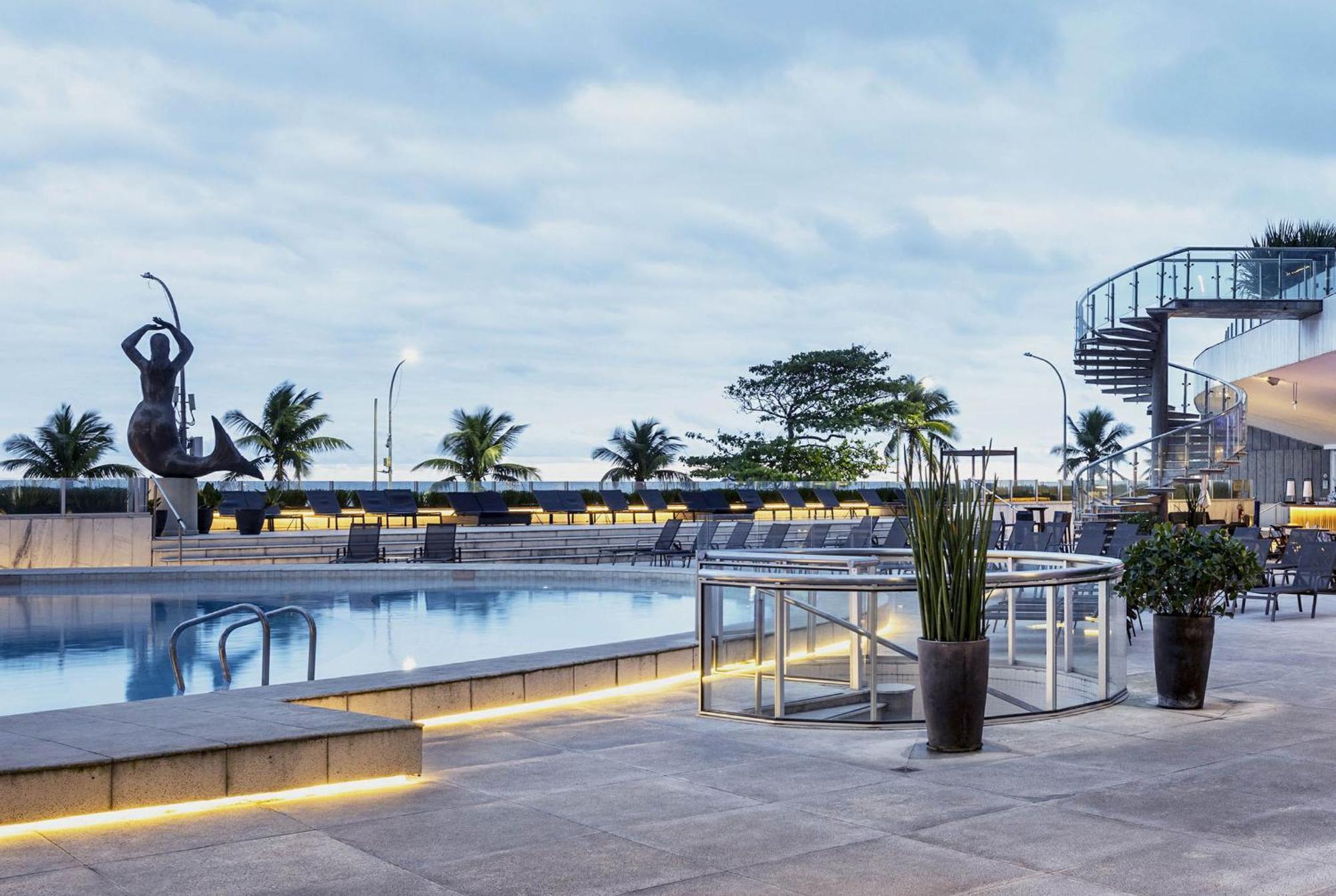 Hotel Nacional Rio De Janeiro - Oficial Exteriér fotografie The pool at the hotel