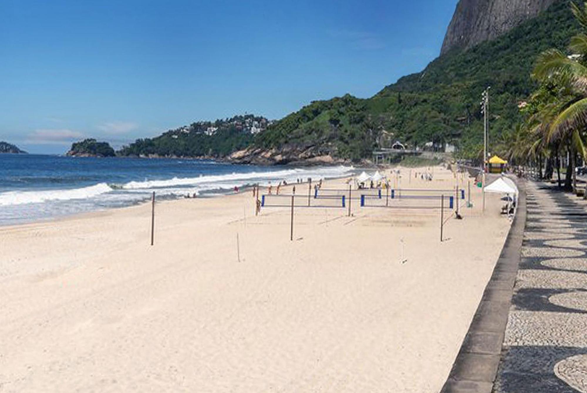 Hotel Nacional Rio De Janeiro - Oficial Exteriér fotografie The beach of Ipanema